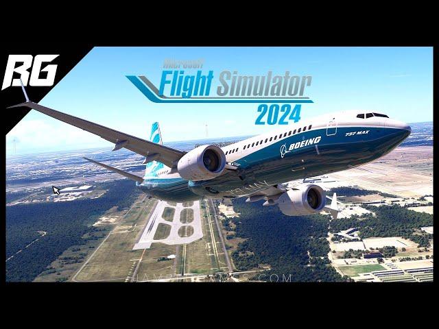 MSFS 2024  Early Access - B737-MAX Test Flight