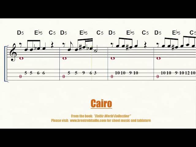 Cairo - Sheet Music Tablature - World Music