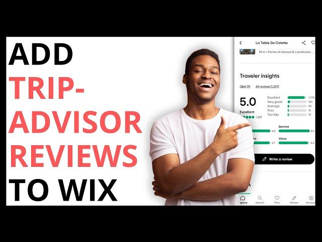 How to Add Tripadvisor Reviews to Wix Website [QUICK GUIDE]