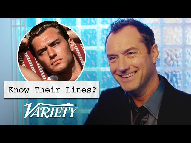 Does Jude Law Know Lines from His Most Famous Movies?