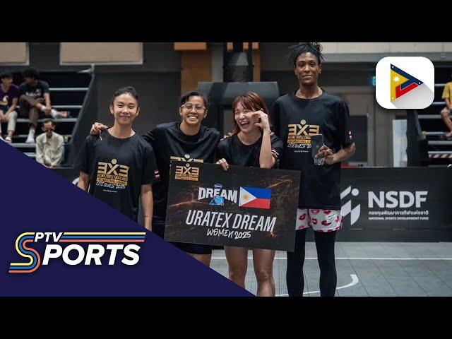 Uratex Dream, wagi ng silver medal sa 3x3 Basketball Thailand International League 2025