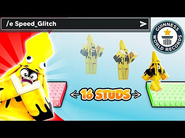 How to SPEED GLITCH in Roblox! (BEST METHOD)