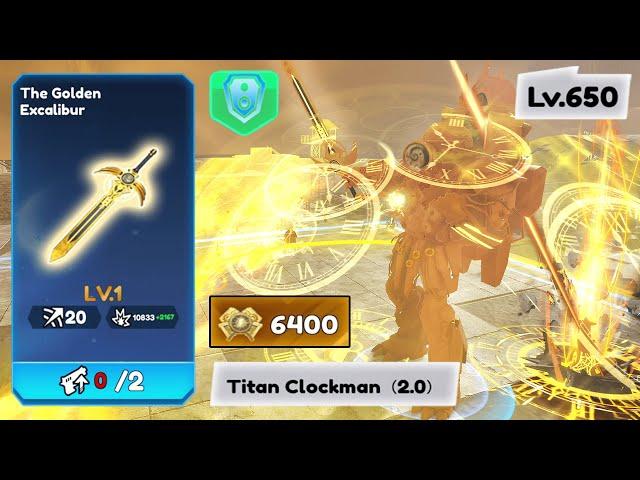 Titan Clockman 2.0 + Golden Excalibur & Event│[EVENT]Skibidi Toilet Battle│Hapeto