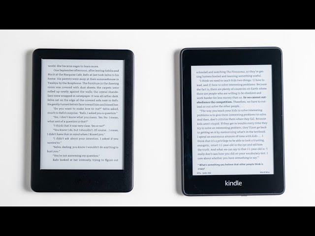 Amazon Kindle 2019 & Kindle Paperwhite Review & Comparison