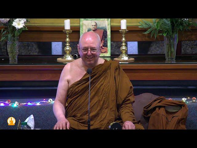 Secular Buddhism and Reincarnation | Ajahn Brahm | 13 December 2024