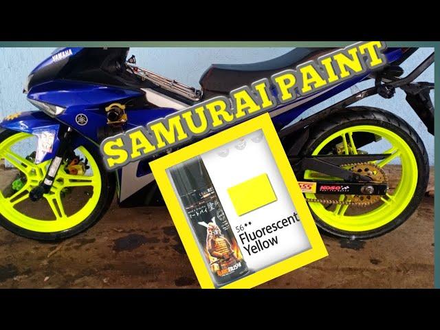 REPAINT SNIPER 150 MAGS | SAMURAI PAINT FLOURESCENT YELLOW 56