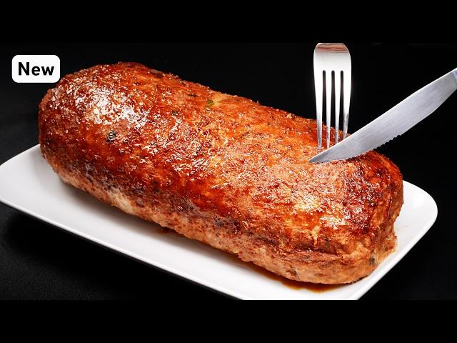 Don't cook meat loaf until you see this recipe! My kids ask to cook it every day!