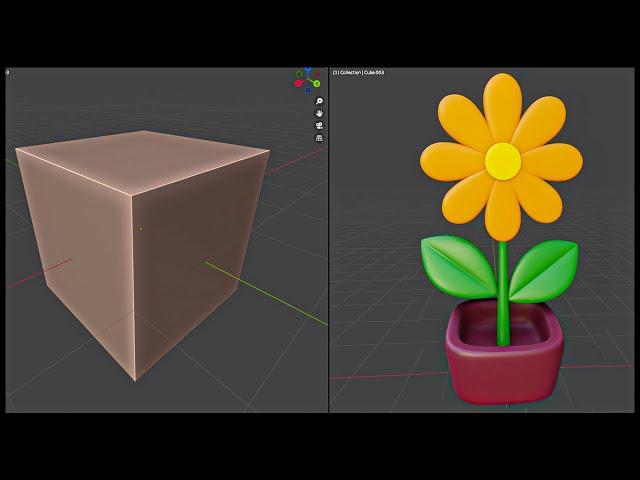 Blender Tutorial - Basic Modelling | 3.6