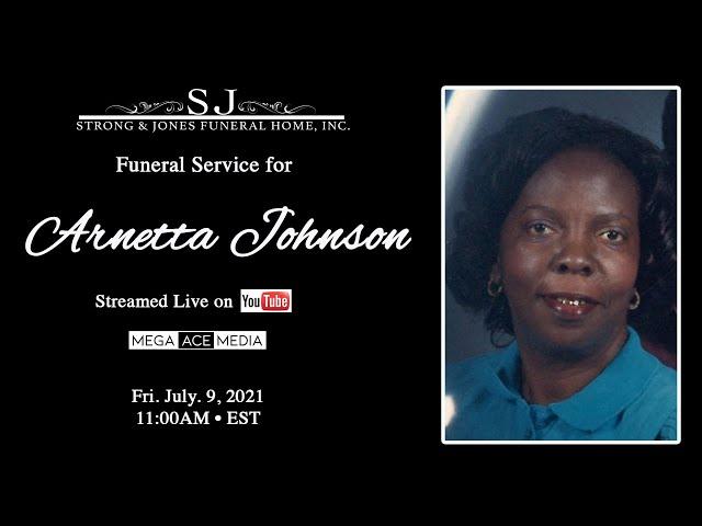Arnetta Johnson Memorial Service