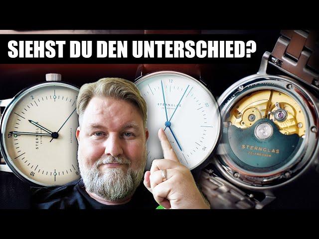 Kannst du den Unterschied sehen? Warum die Pro-Version der Automatik-Uhr besser ist!