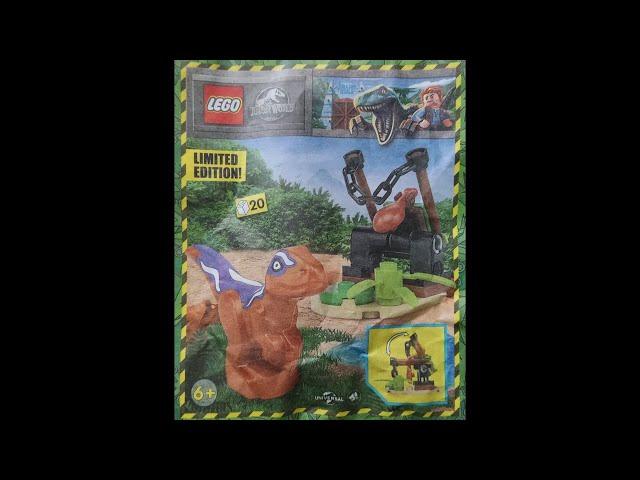 LEGO Instructions | Jurassic World | 122326 | Raptor | Magazine Gift