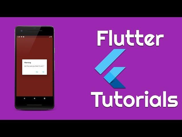 Overriding Back Button press | Double Tap To Exit In Flutter By Desi Programmer