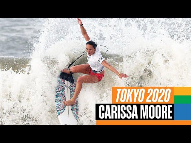 ‍️ The BEST of Carissa Moore  at the Olympics