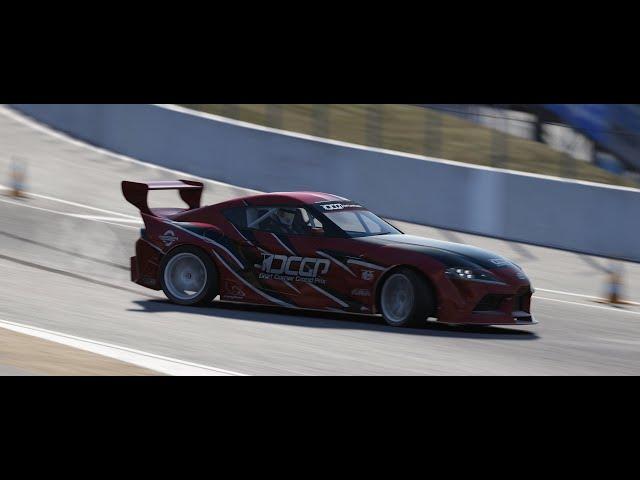 Mazda Raceway Laguna Seca - Toyota Supra MK5 2JZ TURBO | Drifting Lap