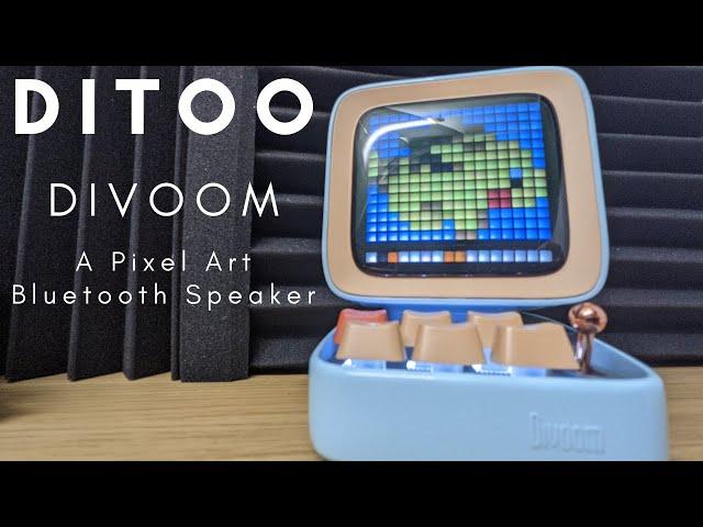 Unboxing and Testing the Divoom Ditoo Pixel Art Bluetooth Speaker