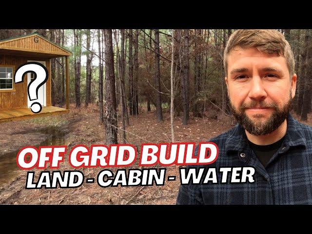 Starting A Remote OFF GRID Cabin In The Woods - The FIRST Steps To Prepare For