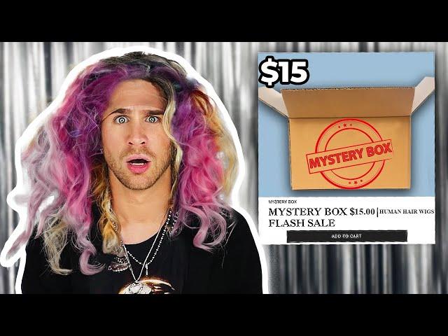 I Tried The Lowest- Rated Mystery Box Wigs (they were horrible)