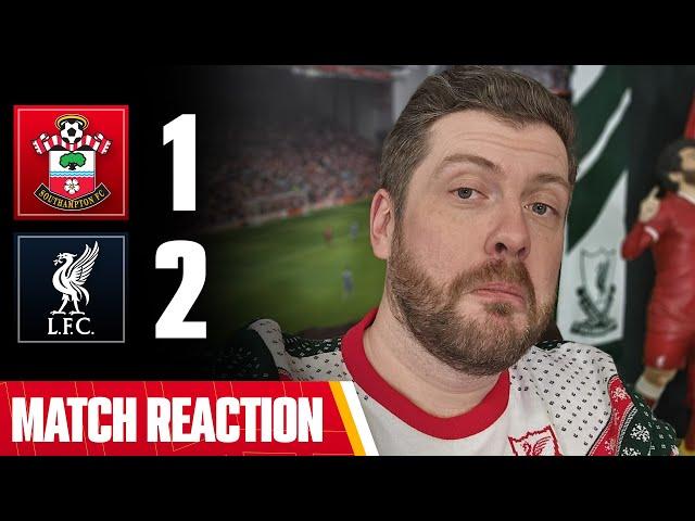 LOADS OF CHANGES, STILL GREAT! | SOUTHAMPTON 1-2 LIVERPOOL | MAYCH REACTION