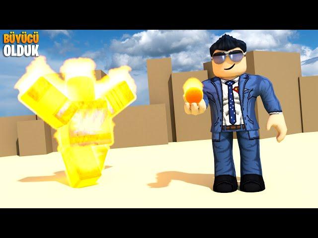  Ateş Büyücüsü Oluyoruz!  | Sorcerer Fighting Simulator | Roblox Türkçe