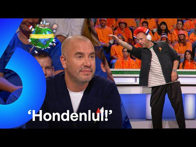 JEROEN krijgt er SNOEIHARD VAN LANGS! | Ik Hou van Holland