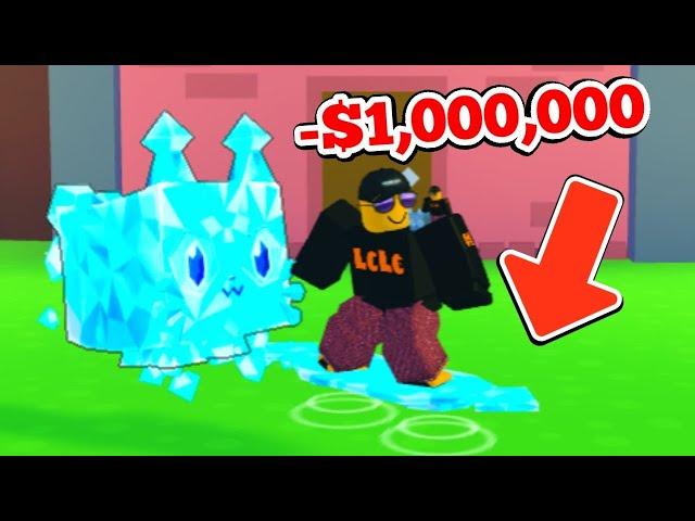 i GOT $1,000,000 ROBUX Hoverboard in Pet Simulator X