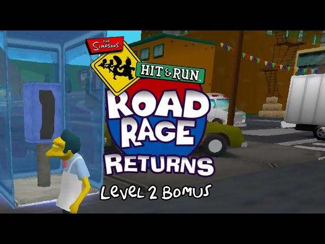 The Simpsons Hit and Run: Road Rage Returns Level 2 - Bonus