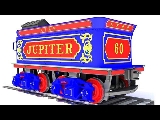 Train Tender 3D Model