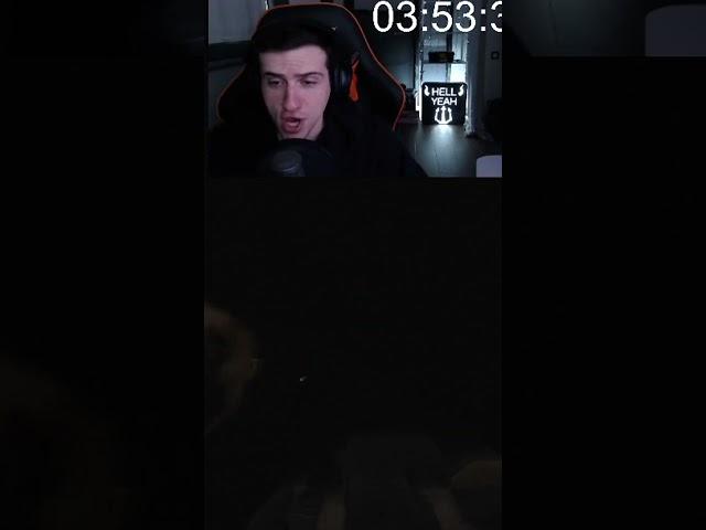 I WAS REALLY SCARED FROM THE SCREAMER #hellyeahplay #shorts #twitch #humor #tiktok #stream