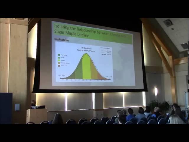 Jennifer Pontius - The role of climate in sugar maple health: projections for the future