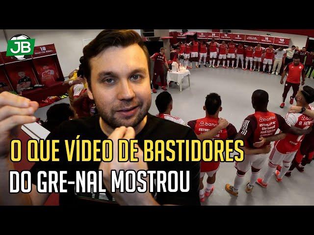  A GRANDE REVELAÇÃO QUE O VÍDEO DE BASTIDORES DO GRE-NAL MOSTROU PARA A TORCIDA E IMPRENSA