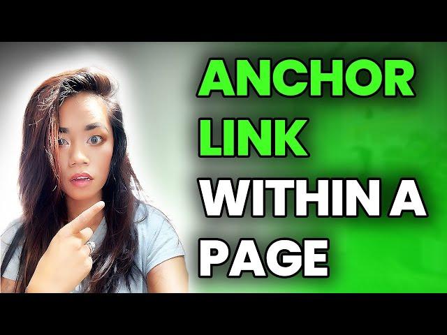 How To Create Anchor Links In Shopify And Other Sections | Shopify Tutorial