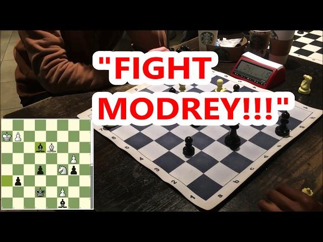 ONE Move Can Change The Game! New Guy Modrey vs. FIDE Master Max "The Axe"!