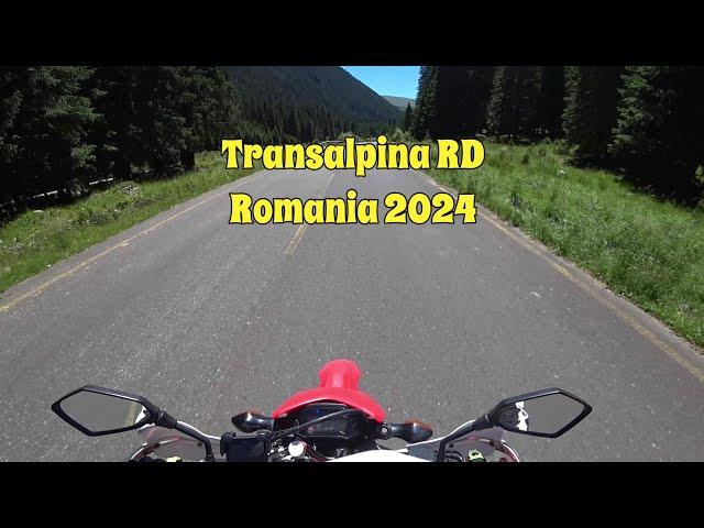 Best roads in Romania for motorcycle - Honda CRF250L Transalpina Rd Romania 2024