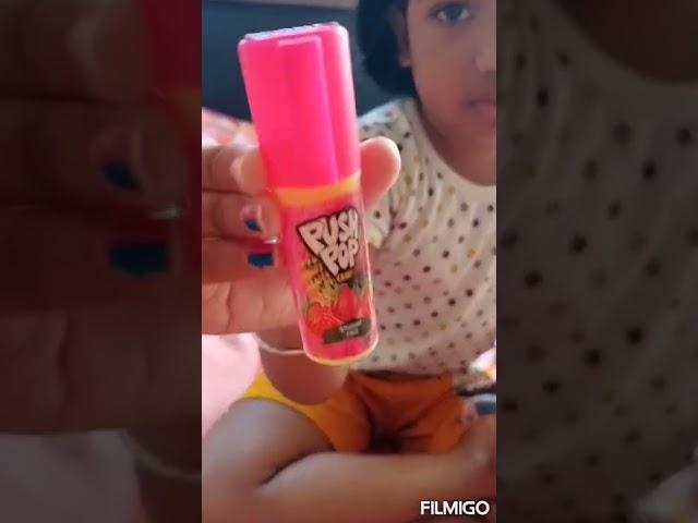 Push pop candy