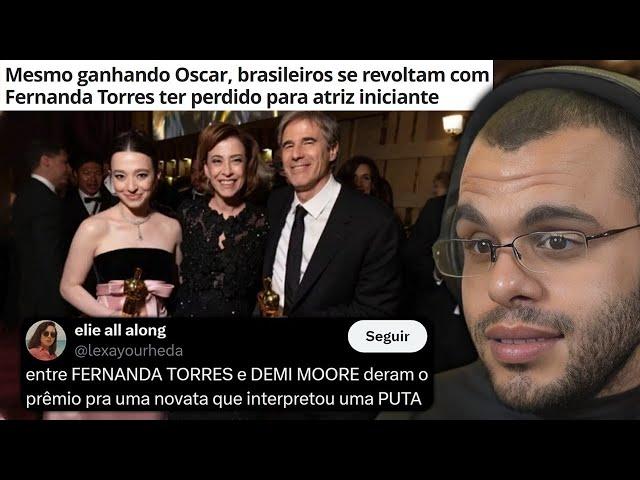 BRASIL VENCE OSCAR MAS BRASILEIROS QUERIAM MAIS E SÃO BLOQUEADOS POR PERFIL OFICIAL DA PREMIAÇÃO