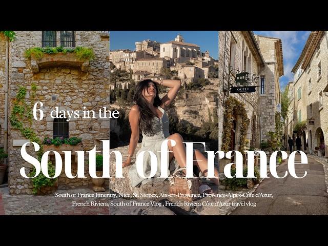 6-Day French Riviera Itinerary | Explore the Best of Côte d'Azur! South of France Travel vlog | SARV