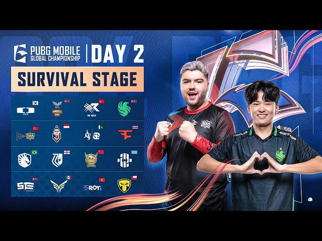 [EN] 2024 PMGC League | Survival Stage Day 2 | PUBG MOBILE Global Championship