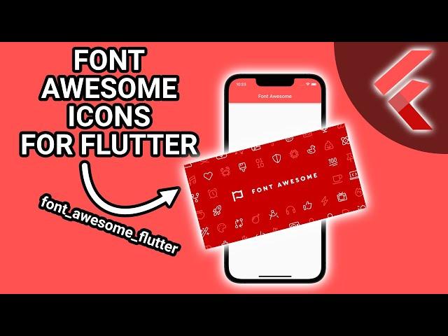 Easily Show More Icons In Flutter (font_awesome_flutter) #Flutter #AppDevelopment