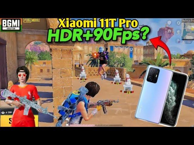 WOW Xiaomi 11T Pro Pubg 90 fps test & Mi 11T Pro Pubg graphics test 2024+4 Finger Claw Gyroscope