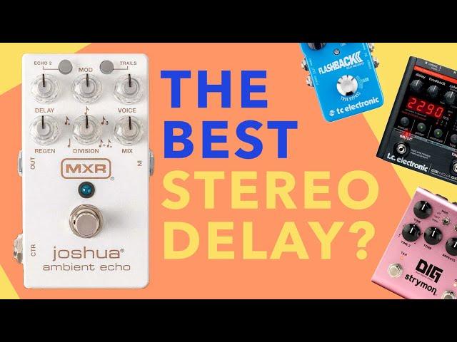 U2 Style TC 2290 Stereo Delay Sounds - Joshua Ambient Echo - Octave - Reverb - from MXR)