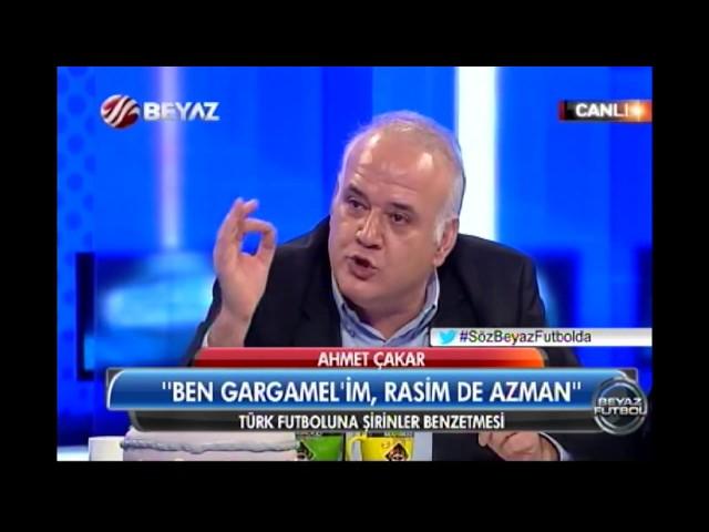 Beyaz Futbol'da 'Şirinler' muhabbeti - 'Ben Gargamel, Rasim Azman!''