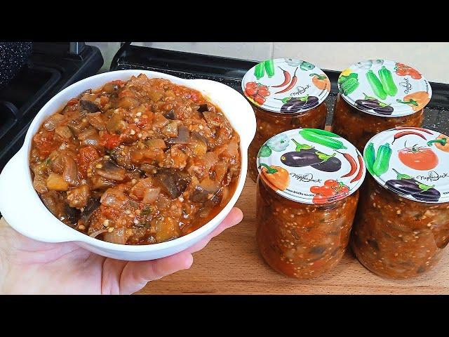 ВЫ НЕ ОТКАЖЕТЕСЬ ОТ ТАКОЙ ВКУСНЯТИНЫ ИЗ БАКЛАЖАНОВ! 