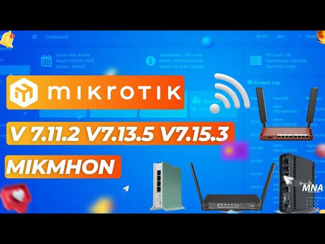 Mikrotik Mikhmon V7.X (v7.11.2 , v7.13.5, v7.15.3 )