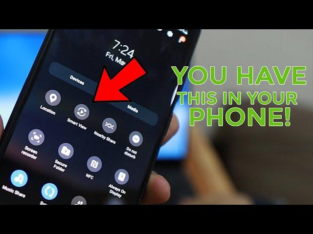 SMART VIEW Quick and Easy Phone to laptop Screen Mirror