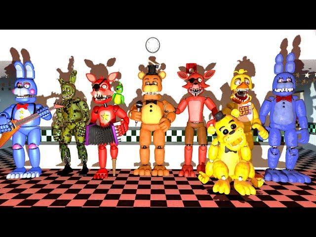 КАКОЙ АНИМАТРОНИК САМЫЙ СТРАШНЫЙ FNAF COOP  ► Garry's Mod