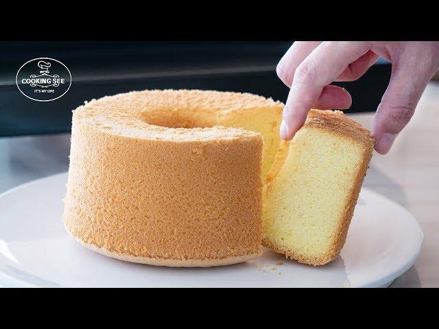 How to make vanilla chiffon cake / Basic Cake Recipe / Easy Cake Recipe