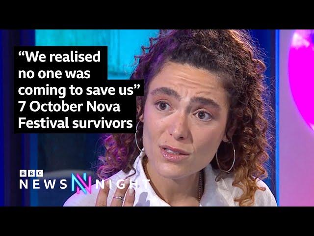 “We realised no one was coming to save us” - Nova Festival survivors from the 7 October Hamas attack