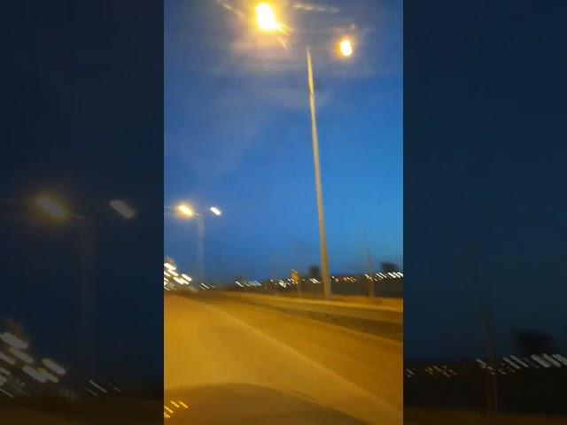 #якутск Вечерний вид с Сайсарского моста #yakutsk Evening view