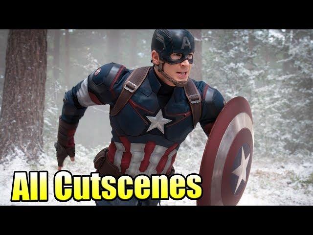 Captain America Super Soldier All Cutscenes (Xbox 360) 1080p HD