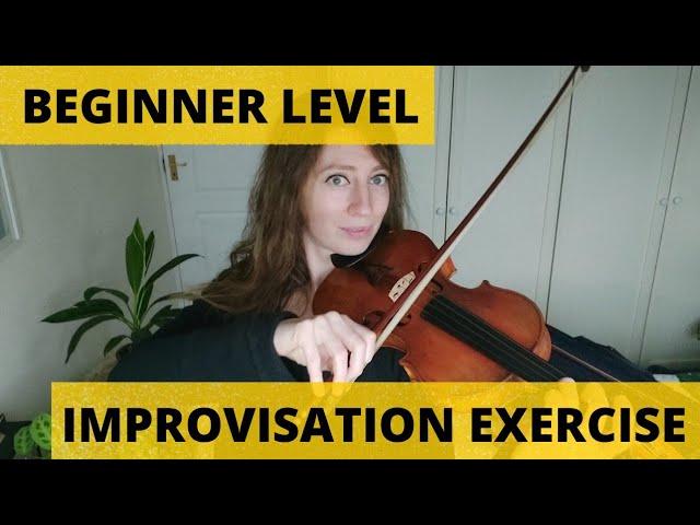 BEGINNER Improvisation Exercise